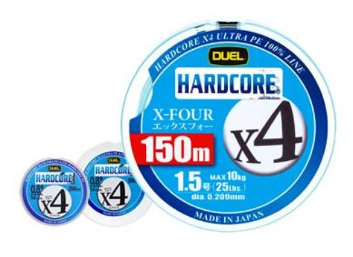 Duel Hardcore X4 Milk Green 150mt