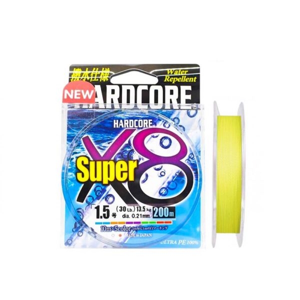 Duel Super X8 Giallo 150 mt