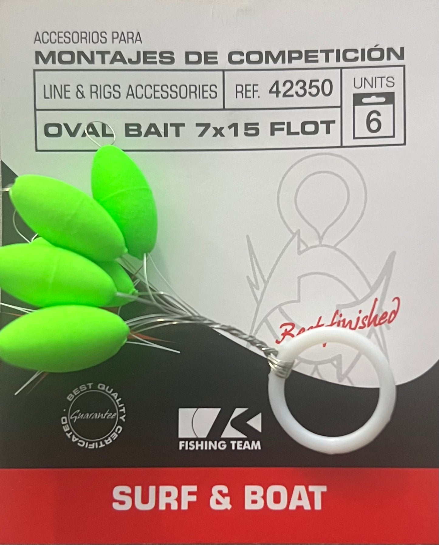 Kalikunnan Flotter Competizione Verde Glow 7x15