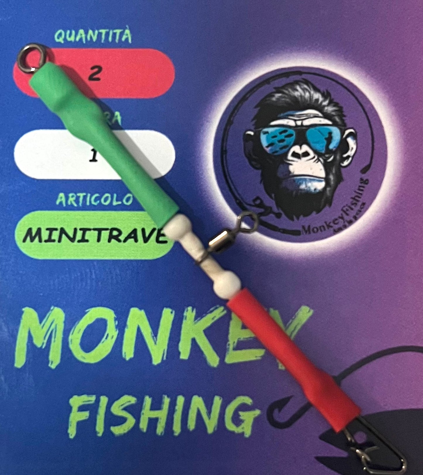 Mini Trave MonkeyFishing 2pz