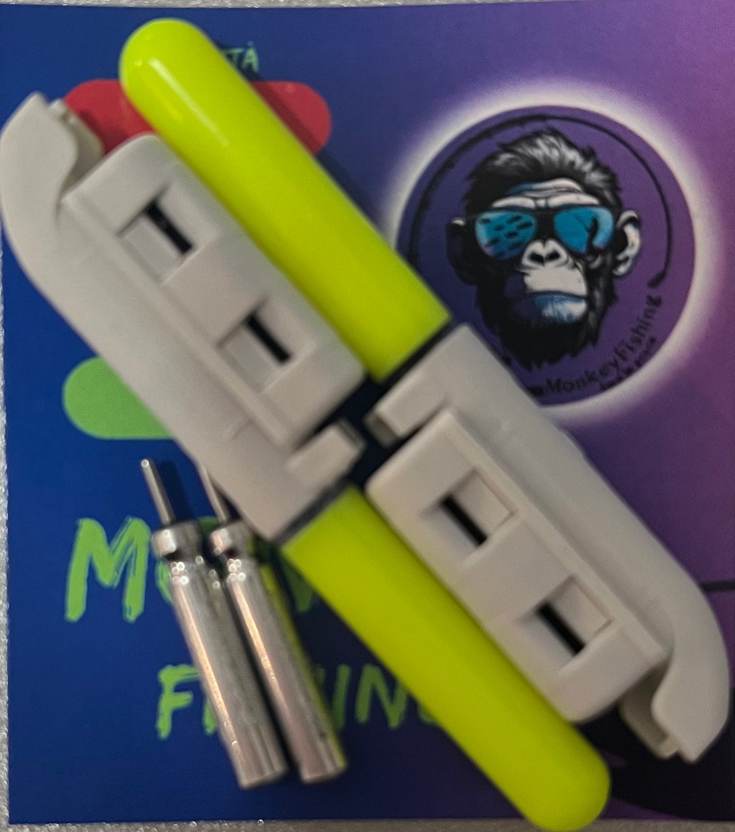 Monkey Fishing Starlight Elettrico a Clip con Batterie Incluse – LED Riutilizzabile per Pesca Notturna