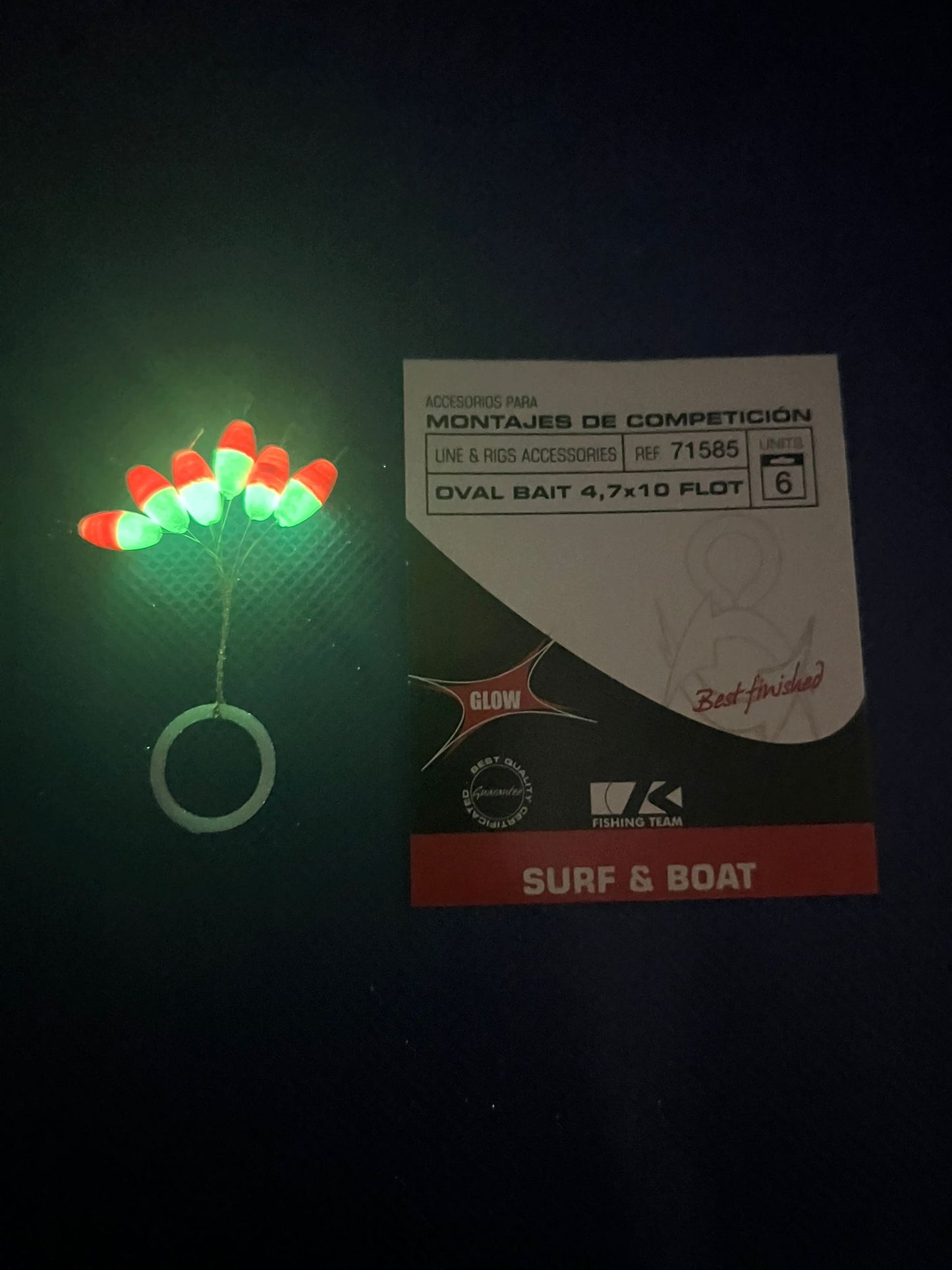 Flotter Ovali Competizione glow 4.7x10