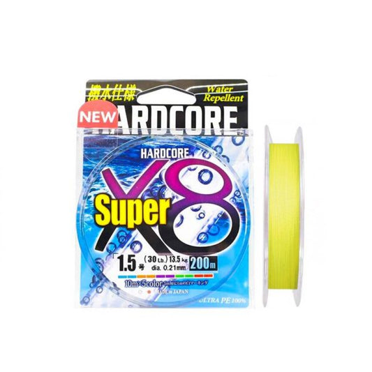 Duel Super X8 Giallo 150 mt
