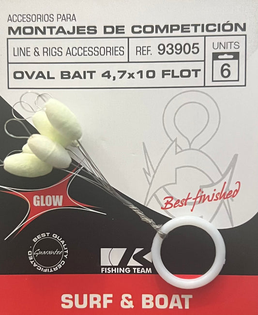 Kalikunnan Flotter Bianco competizione 4,7x10 Glow