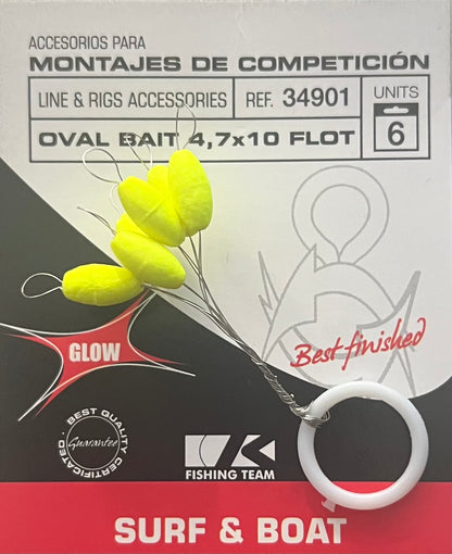 Kalikunnan Flotter Giallo competizione 4,7x10 Glow