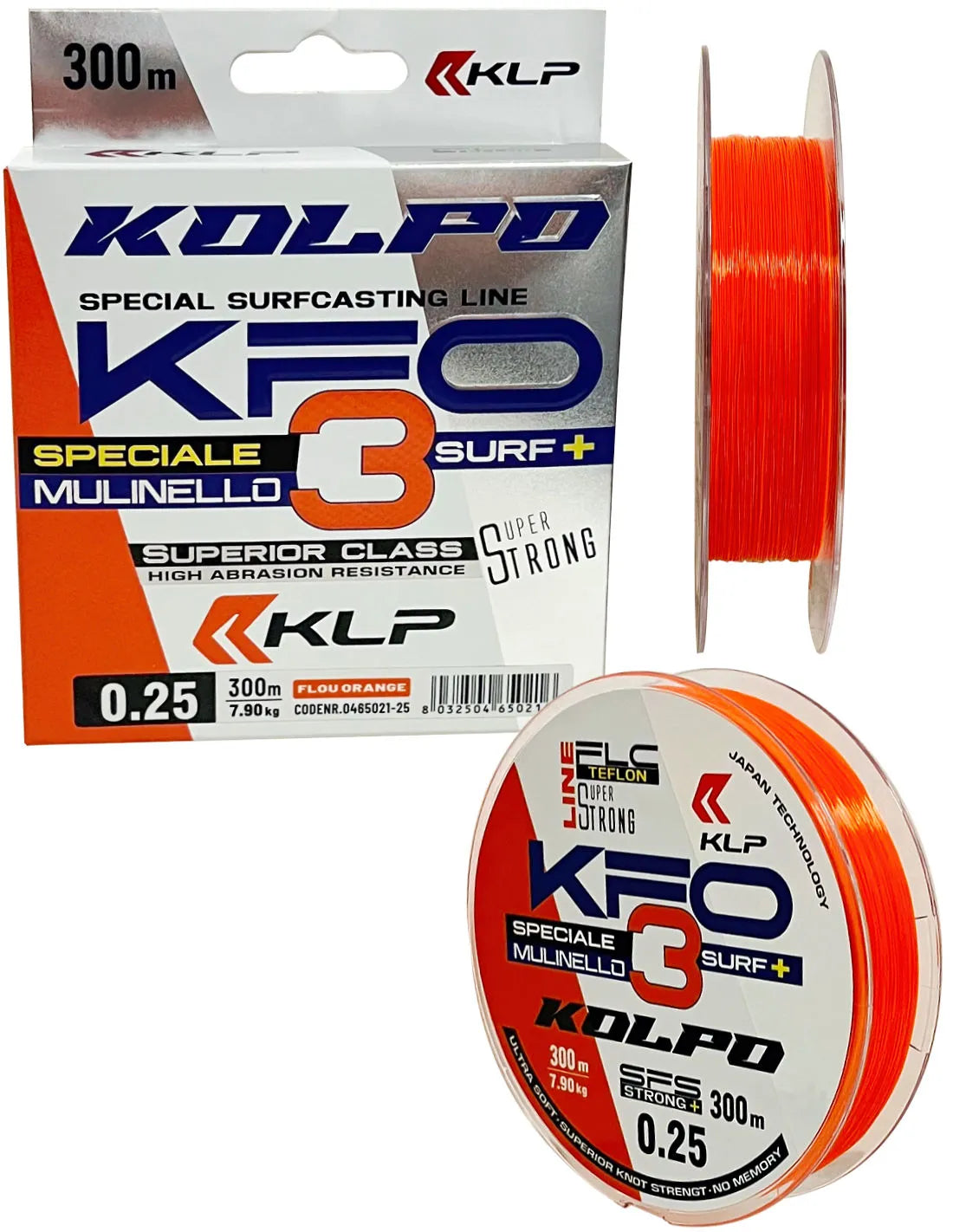 Kolpo KFO Orange 300 m – Filo Monofilo Arancione