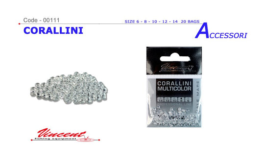 Vincent Perline vetro calibrate da incollagio