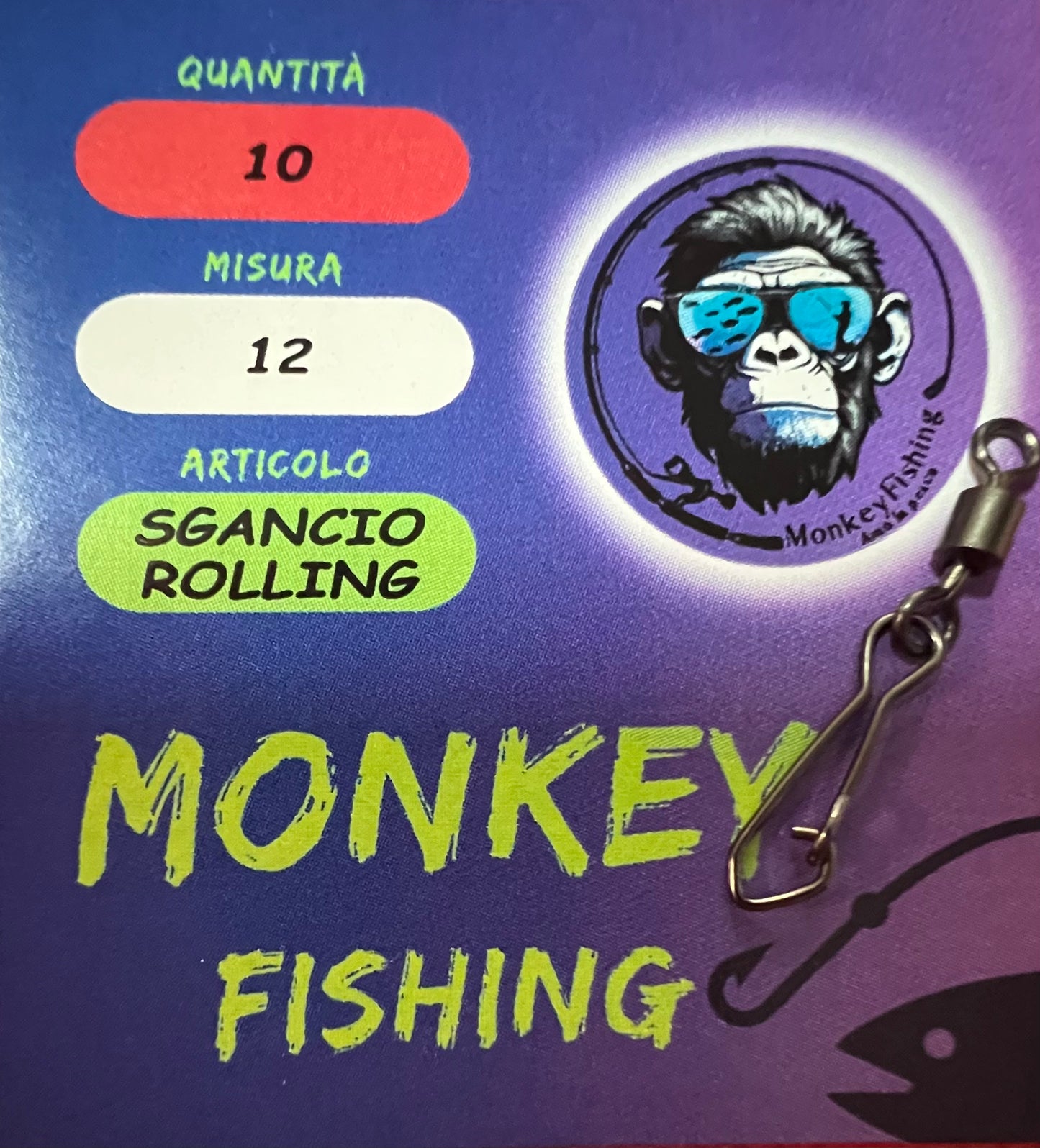 MonkeyFishing Sgancio Rolling 10pz e 50pz