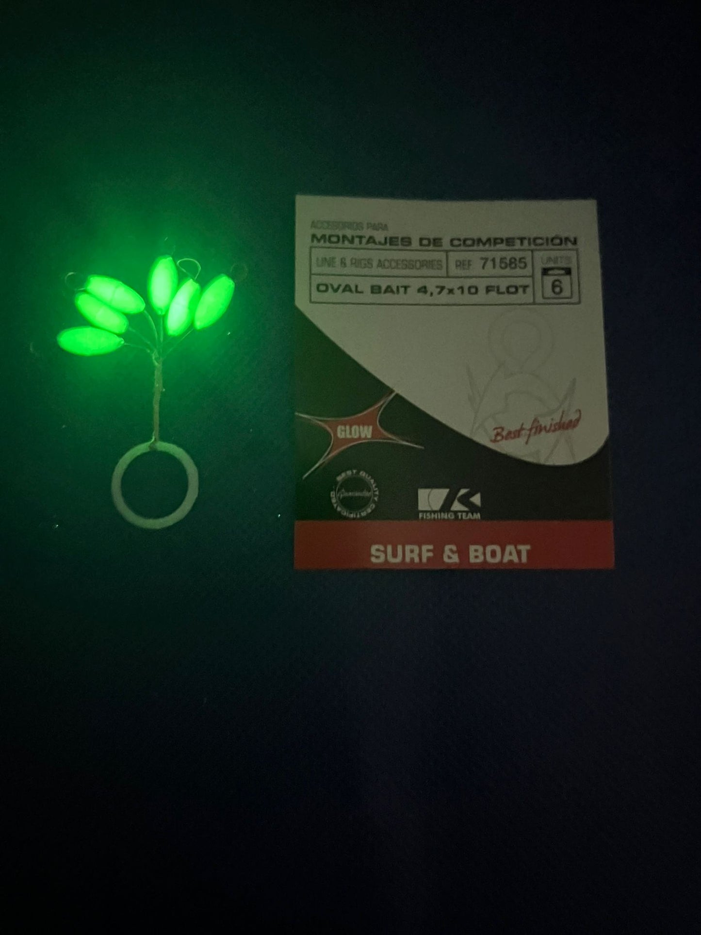 Kalikunnan Flotter Verde competizione 4,7x10 Glow