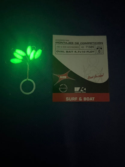 Kalikunnan Flotter Verde competizione 4,7x10 Glow