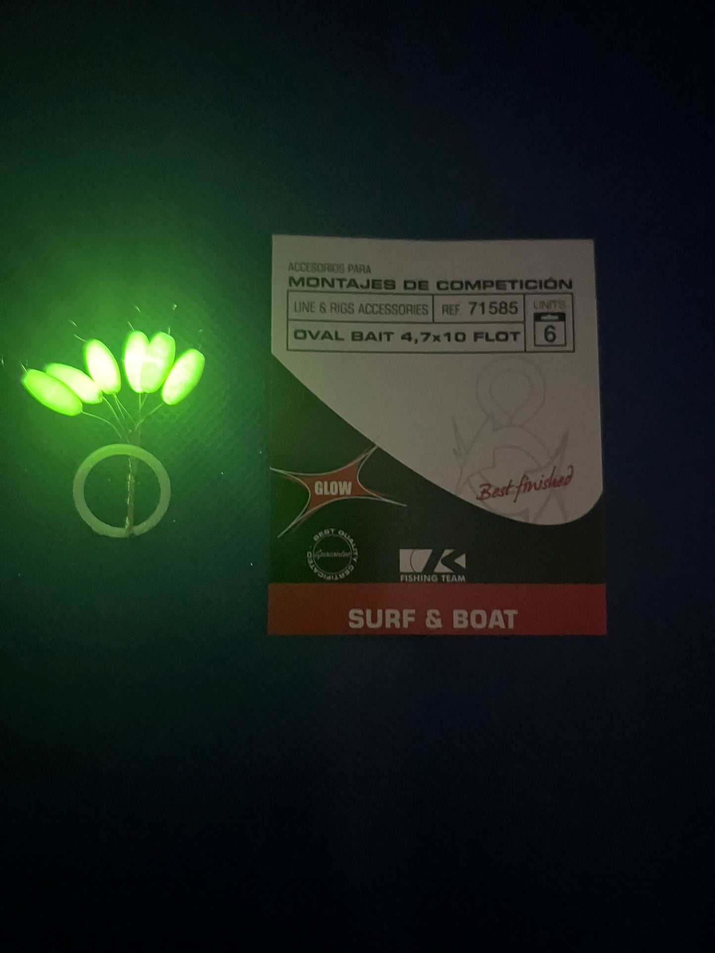Kalikunnan Flotter Giallo competizione 4,7x10 Glow