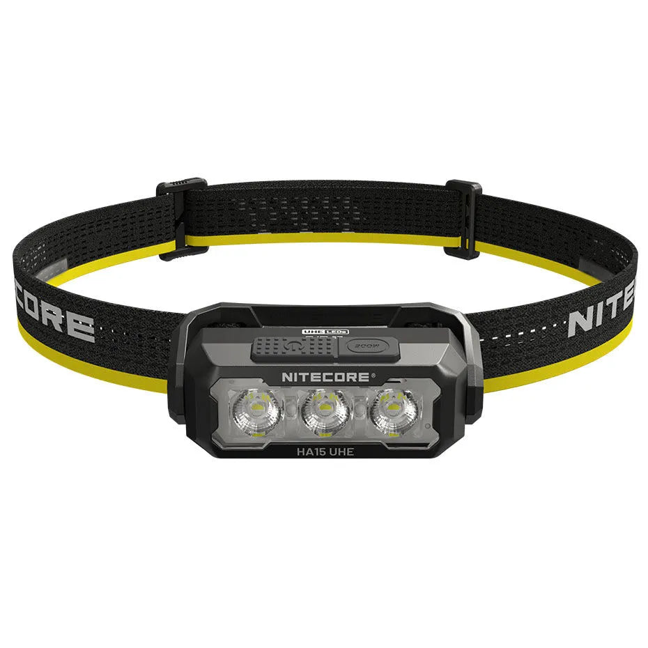 Nitecore HA15 UHE – Lampada Frontale LED 400 Lumen