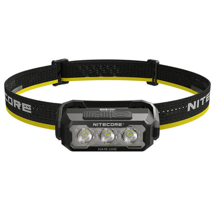 Nitecore HA15 UHE – Lampada Frontale LED 400 Lumen