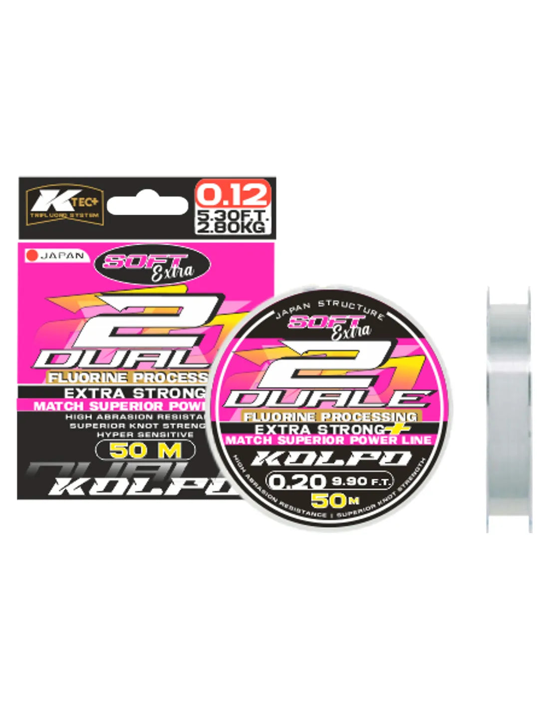 Kolpo Duale filo nylon extra strong 50 mt