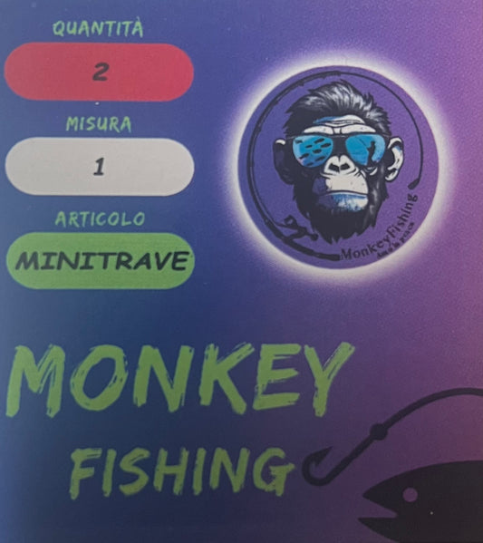 MonkeyFishing Minitrave in nylon 2pz