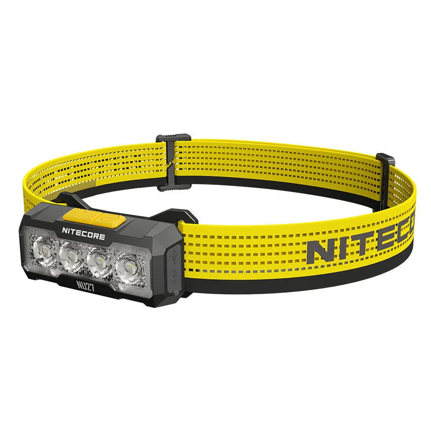 Nitecore NU27 – Lampada Frontale LED Ricaricabile USB-C 600 Lumen