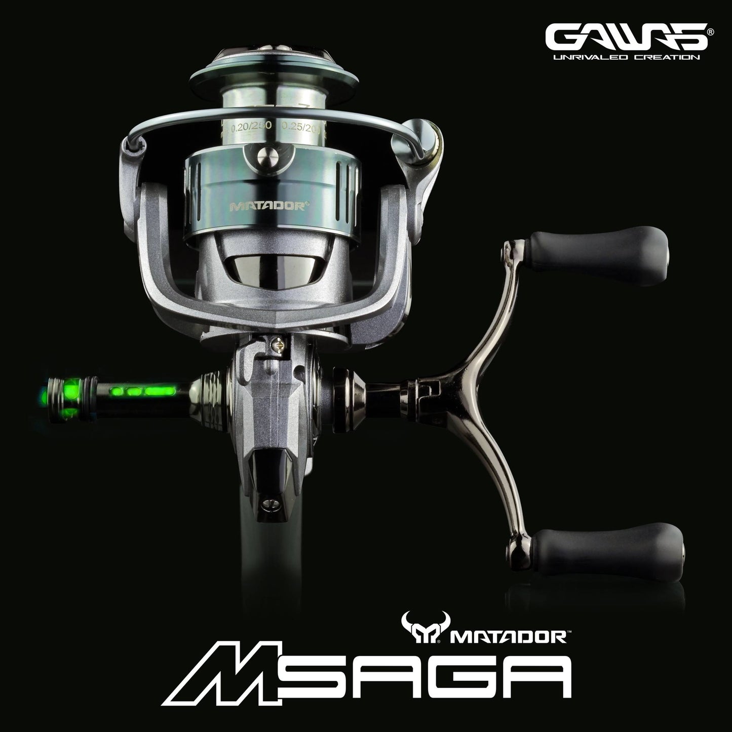 Gawas Matador Saga doppia manovella Made in Japan
