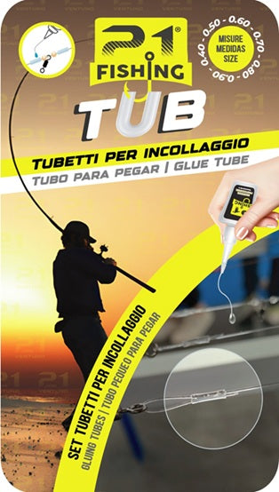 Tubetti per Incollaggio 21 Fishing – Applicatori di Precisione per Colla Cianoacrilica